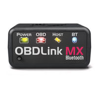 OBDLink MX Bluetooth Quick Start Manual