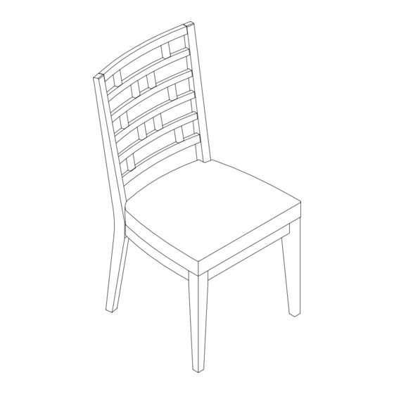 Riverside Furniture Mirabelle Dining Room Chair-Lattice Back UPH 26255 Assembly Instructions