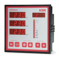 Kbr F144-2-LED-ESMS 5 Series User Manual Technical Parameters