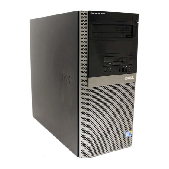 Dell OPTIPLEX 960 Technical Manualbook