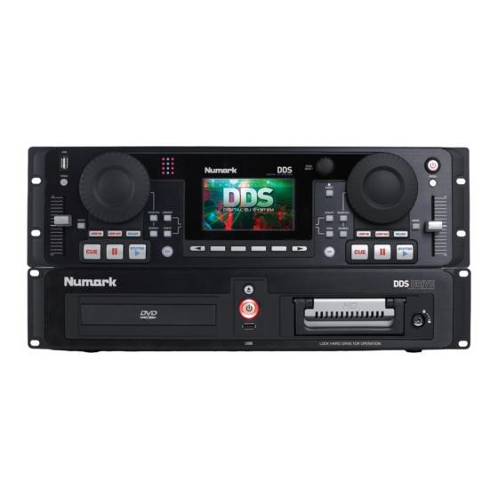 Numark DDS80 Reference Manual