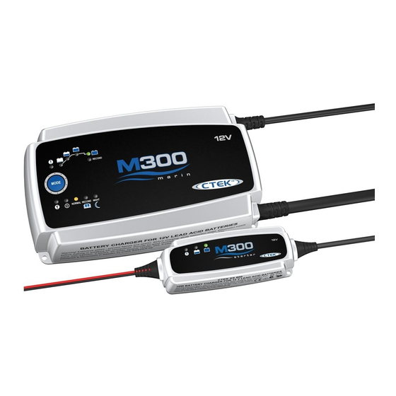 CTEK M300 STARTER User Manual