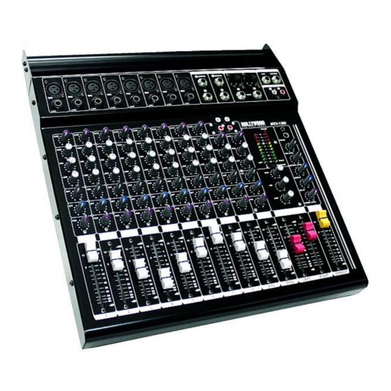 WJG HOLLYWOOD MXV-1200 Reference Manual
