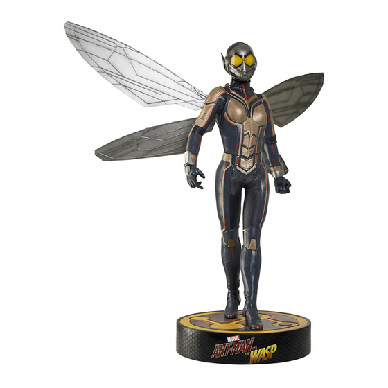 Muckle Mannequins Marvel Ant-Man and the Wasp WSP-ATWP-1 Instruction Manual