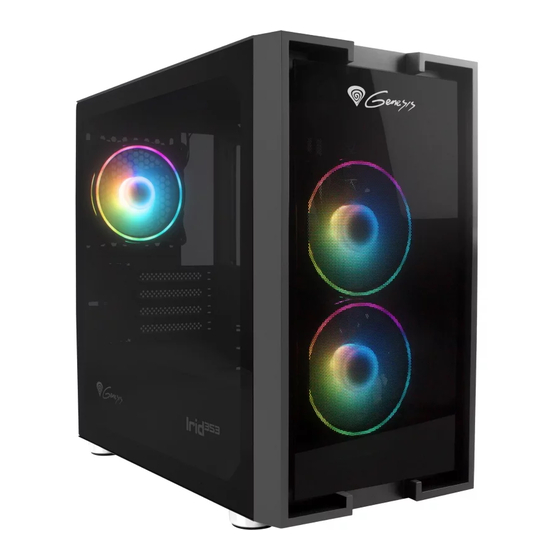 Genesis IRID 353 ARGB Quick Installation Manual