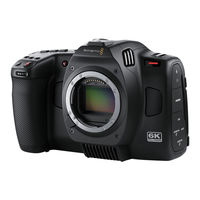 Blackmagicdesign CINECAM60KLFL Installation And Operation Manual