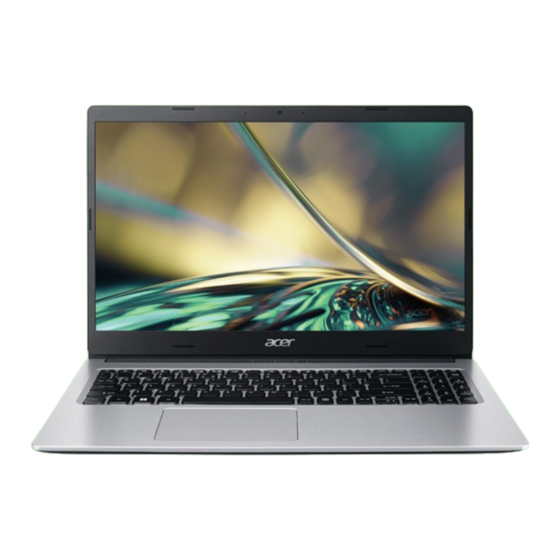 Acer Aspire A315-58-331A Laptop Manuals