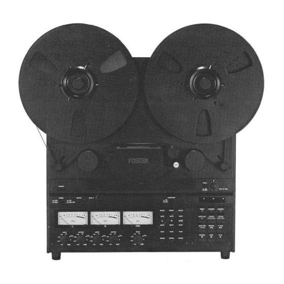 Fostex E-2 Owner's Manual