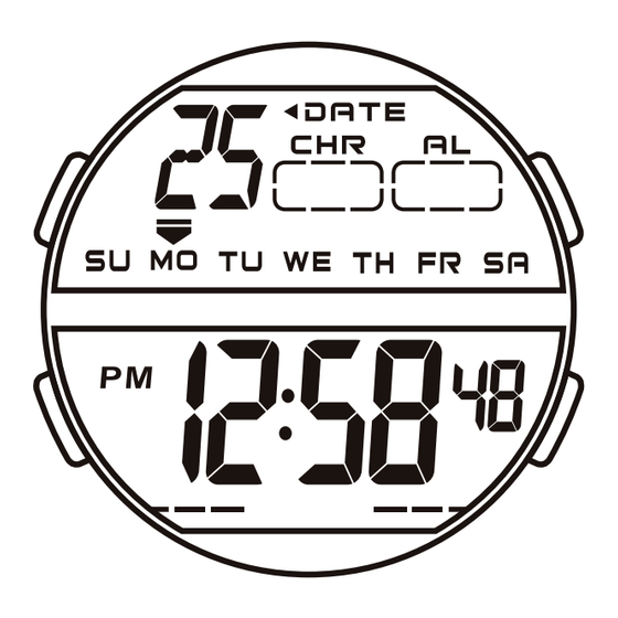 Calypso Watches IKM1244 Instruction Manual