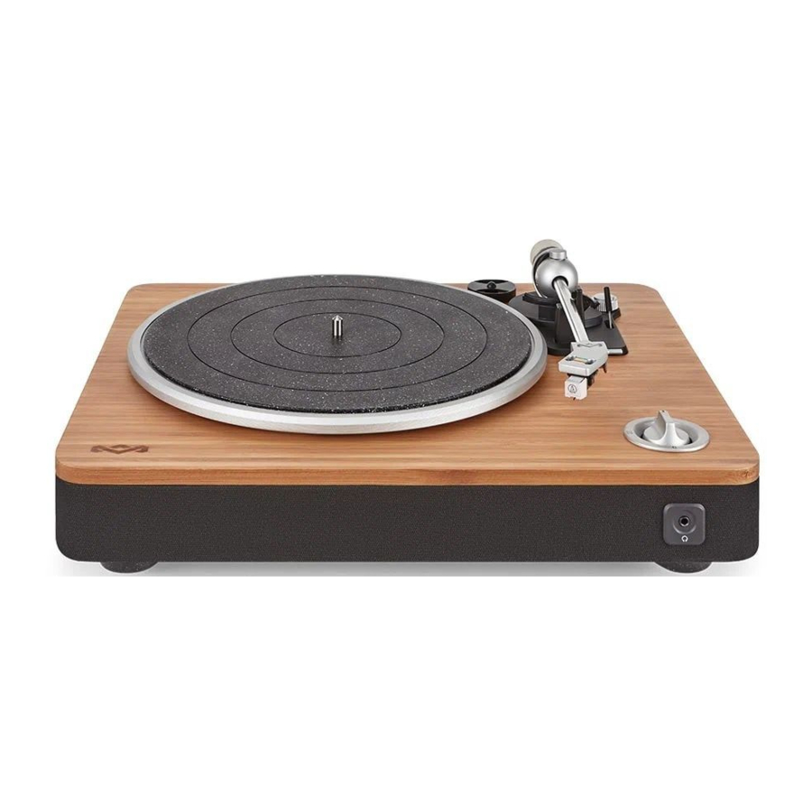 Marley STIR IT UP - TURNTABLE Manual