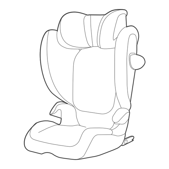 CYBEX gold SOLUTION G2 User Manual