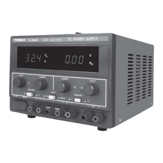 Tenma 72-8690 Series Operating Manual