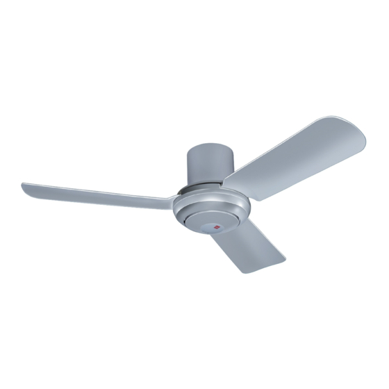 KDK R48SP Operating And Installation Instructions