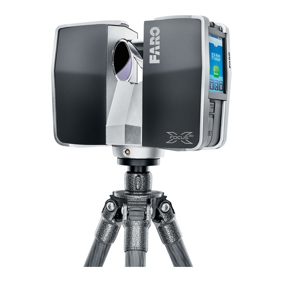 Faro Focus 3D X 130 Training Manual