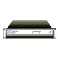 AE Techron LV 3620 Operator's Manual