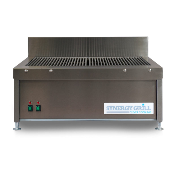 Synergy SG900 Commercial Gas Grills Manuals