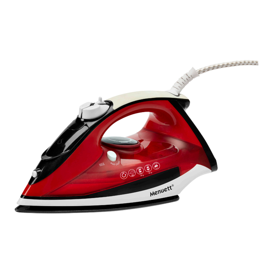 Menuett 802-710 Steam Iron Manuals
