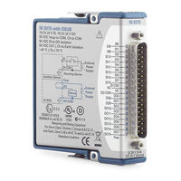 National Instruments NI-9375 Getting Started