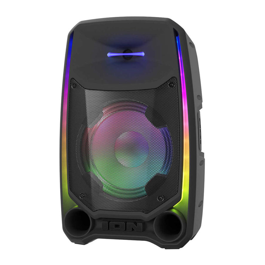 Ion Total PA Ultimate - High-Power Speaker System Manual
