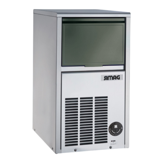SIMAG SCE 20 Self-Contained Ice Machine Manuals