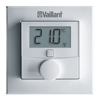 Vaillant VR 51 Operating And Installation Instructions