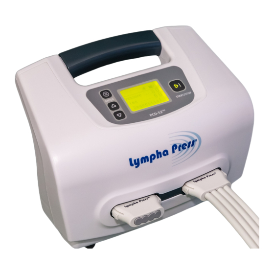 Mego Afek Lympha Press PCD-52 737A User Manual