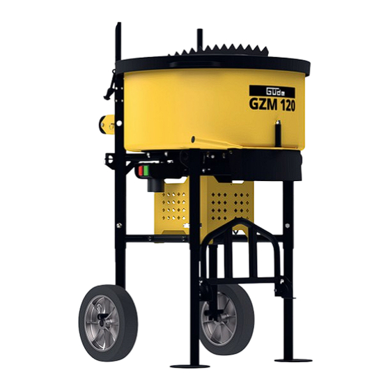 GÜDE GZM 120 Manuals