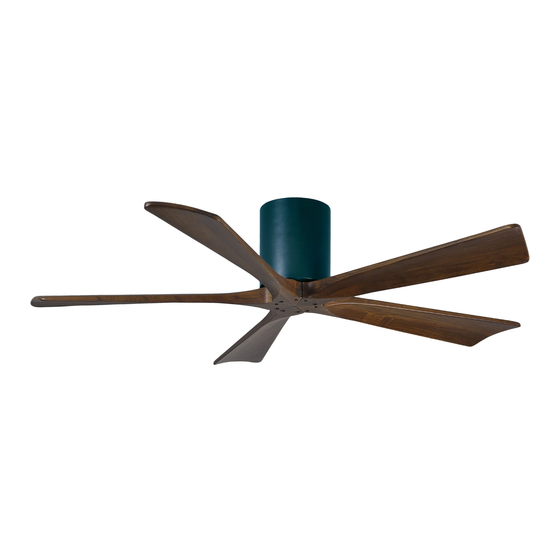 Atlas fan company Irene-H Instructions Manual