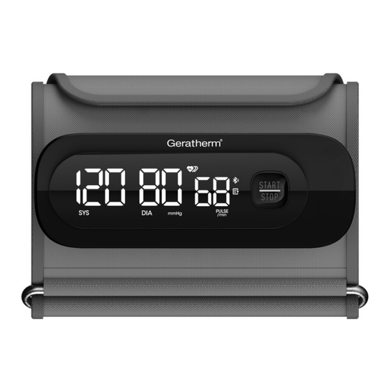 GERATHERM Cardio Connect Instructions For Use Manual