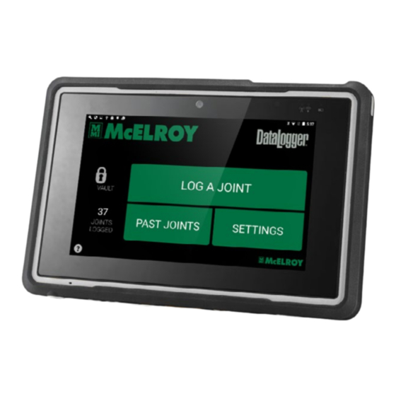 McElroy DataLogger 6 Operator's Manual