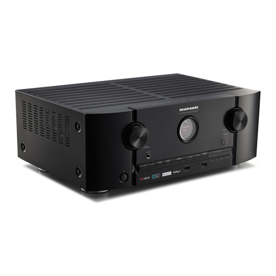 Marantz SR5014 Quick Start Manual