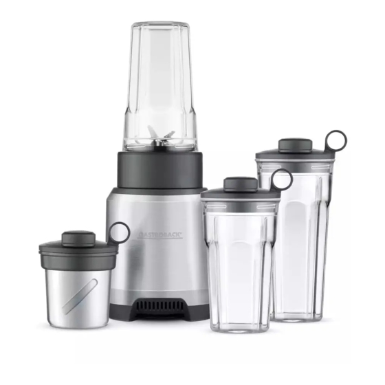 Gastroback DESIGN PERSONAL BLENDER PRO Operating Instructions Manual