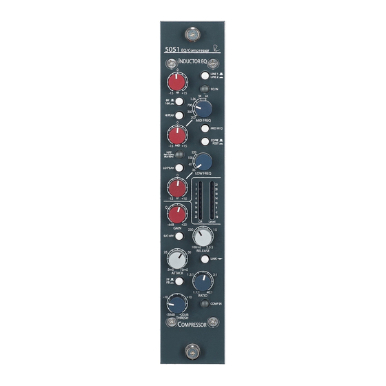 Rupert Neve Designs Shelford 5051 Manuals