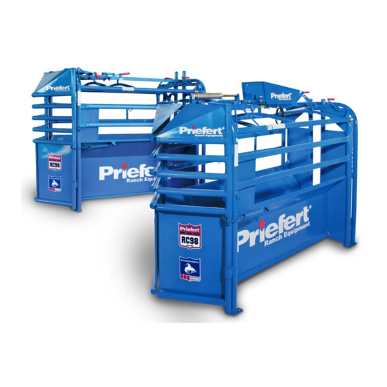 Priefert RC98 Operator's Manual