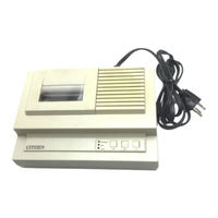 Citizen iDP-560RS Owner's Manual