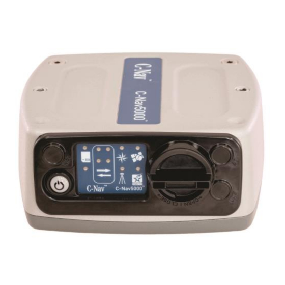 Oceaneering C-Nav5000 Quick Start Manual