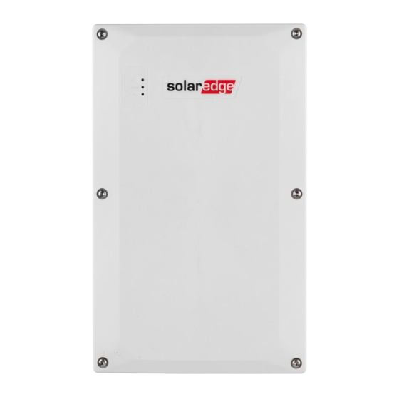 SolarEdge BI-EU3P Quick Installation Manual