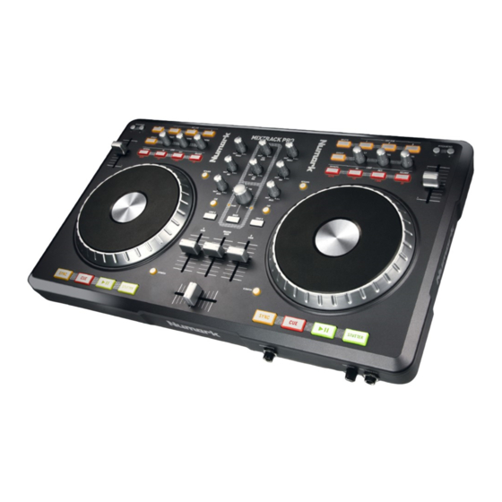 Serato DJ INTRO NUMARK MIXTRACK PRO Quick Start Manual