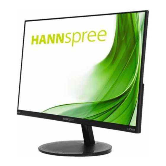 HANNspree HC225HFB User Manual