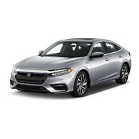 Honda Insight 2020 Owner's Manual