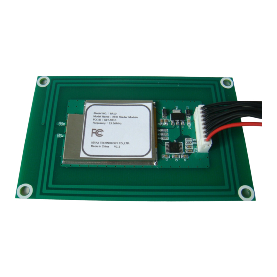 Reyax RR10 User Manual