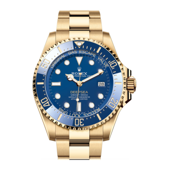 Rolex DEEPSEA Manual
