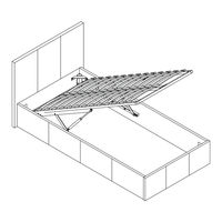 FURNISH 1 Lit coffre 90x190 Assembly Instructions Manual