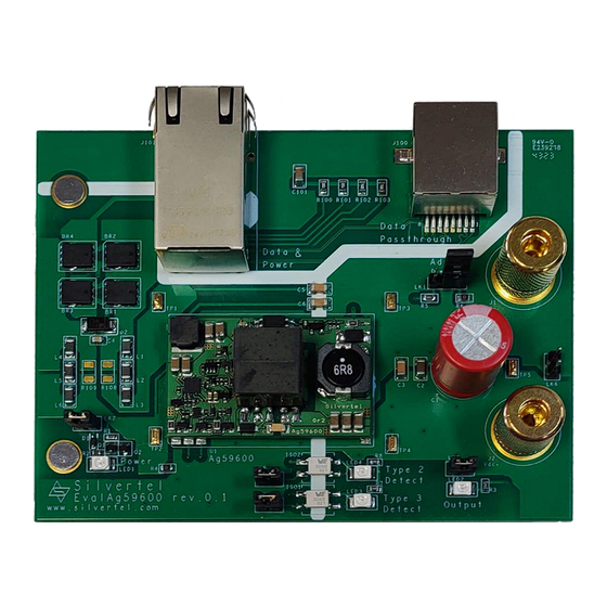 Silvertel EvalAg59600 Manuals
