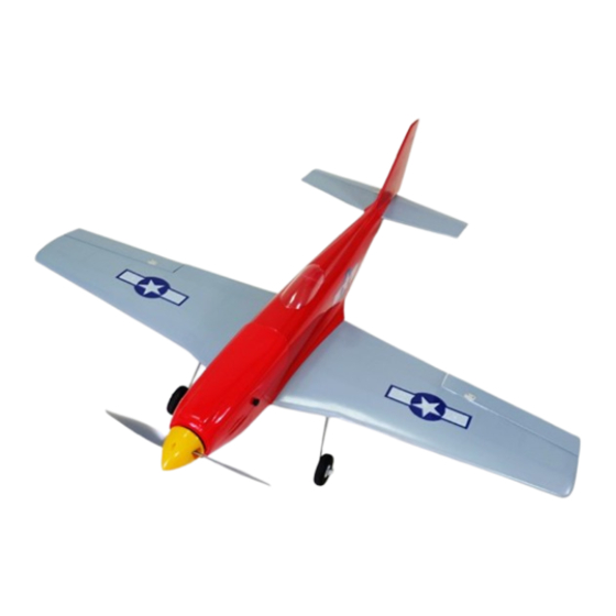 Value Hobby 44in Red Baron P51 ARF Manuals