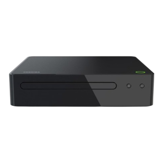 Toshiba BDX3500KU Quick Start Manual