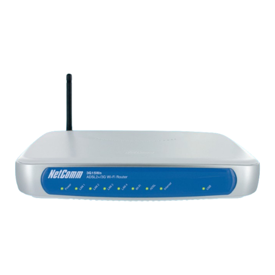 NetComm 3G15Wn User Manual