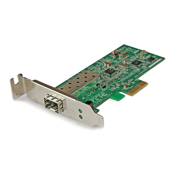 StarTech.com PEX100SFP Spec Sheet