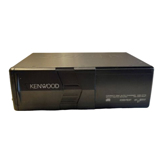 Kenwood KDC-C715/Y Service Manual