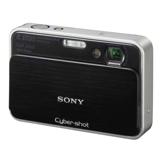 Sony Cybershot DSC-T2 Service Manual